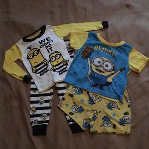 3t Minion pajama bundle!!